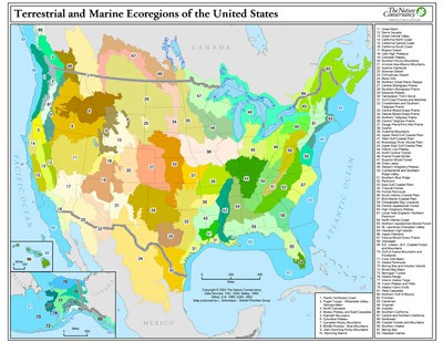 Terrestrial and Marine Ecosystems of the US