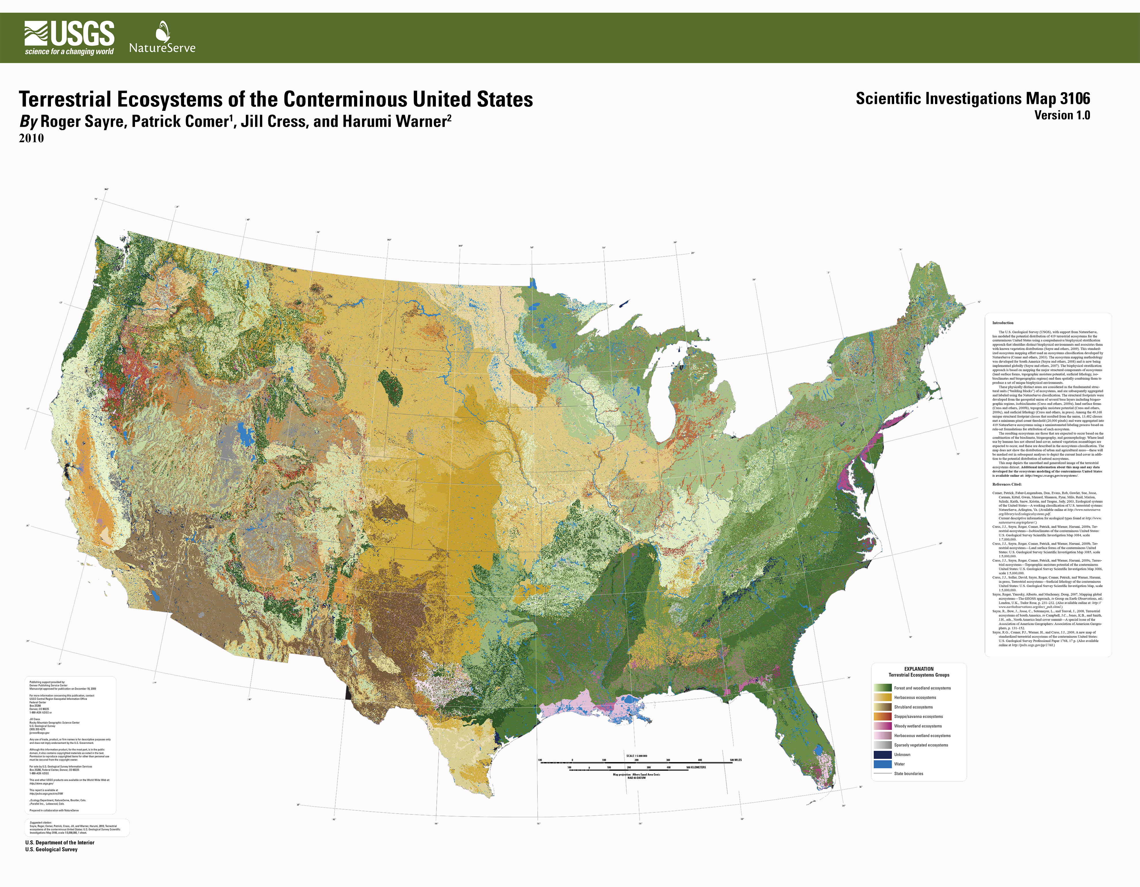 Terrestrial Ecosystems of the Conterminous US